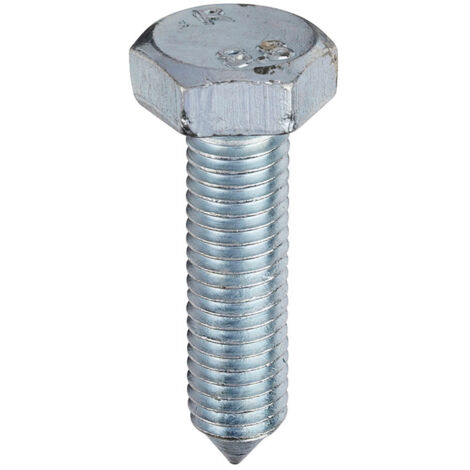 M10 X 40 HT Hex Sets Cone Point Zinc Plated (1/2)