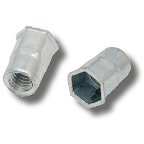 Jrp Riveting Products M10 x 21.0 Steel Rivet Nuts (1/2)