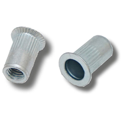 Jrp Riveting Products M4 x 12.0 Steel Rivet Nuts (1/2)