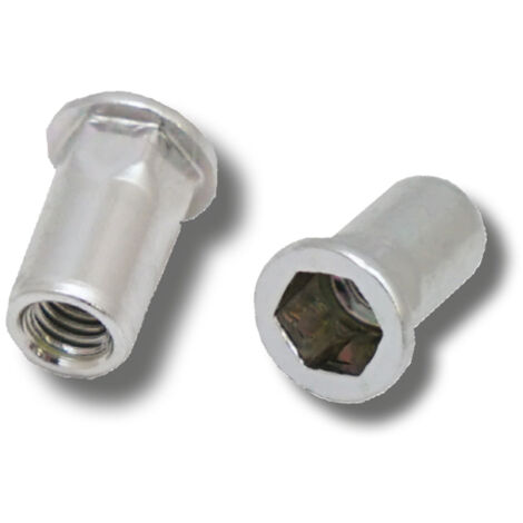 Jrp Riveting Products M5 x 13.0 Steel Rivet Nuts (1/2)