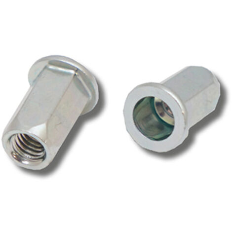 Jrp Riveting Products M4 X 11.0 Steel Rivet Nuts - (1/2)
