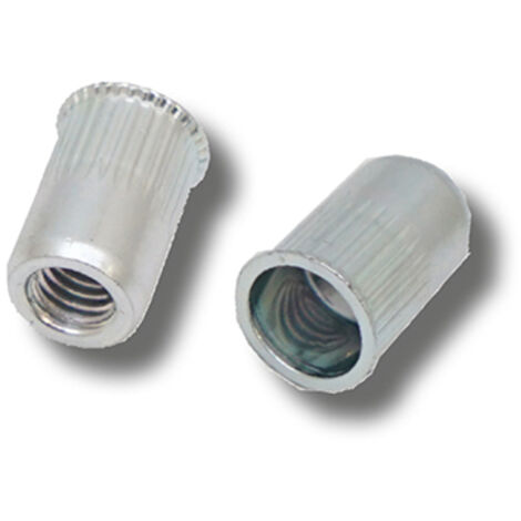 Jrp Riveting Products M5 x 11.5 Steel Rivet Nuts (1/2)