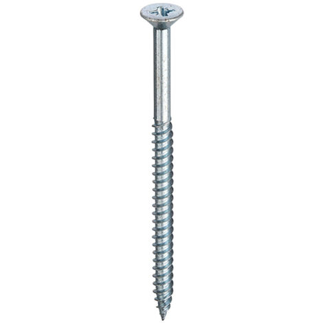 Unifix Twinthread Woodscrews 10g x 2" (5.0 x 50/37mm) - BZP CE - Box of 200