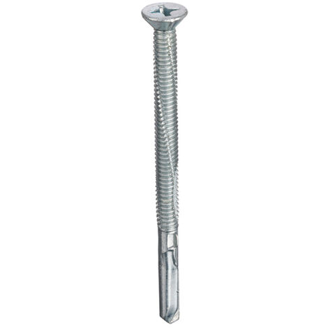 5.5X80 Cross Recessed Countersunk Self Drill Cladding Screw - 100 (1/2)