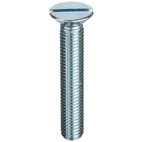 Unifix Machine Screws Slotted Csk Head Din 963 Bzp - M6 x 30 (1/2)