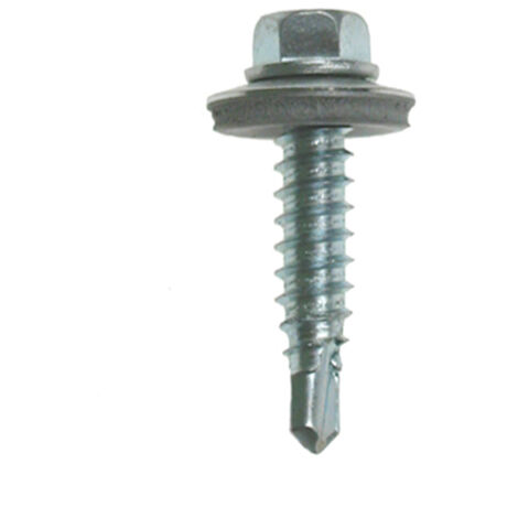 Jcp Fixings Metalfix Stitching Screws 19mm Washer BZP (1/2)
