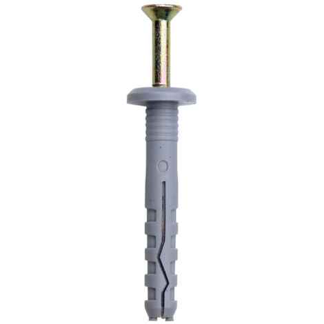 Jcp Fixings Flange Head Hammerscrews 6 x 40mm - Box of 100 (1/2)