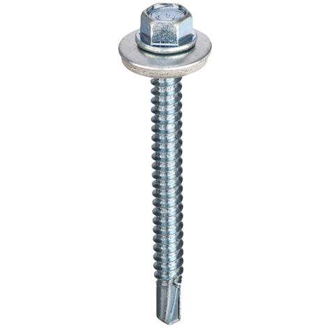 5.5X70 Hex Head Self Drill Cladding Screw - Box of 100 (1/2)
