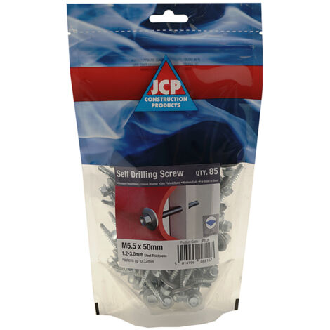Jcp Fixings Metalfix Self-Drilling Screws 5.5 x 38mm - Box of 550 (1/2)
