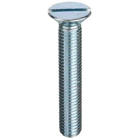 Unifix Machine Screws Slotted Csk Head Din 963 Bzp - M3 X 16 (1/2)