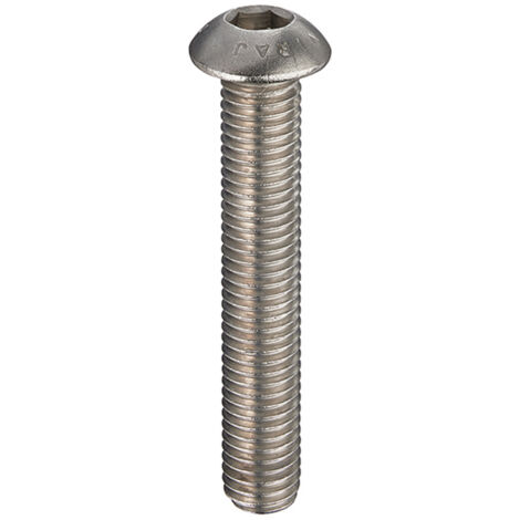 Unifix A2-70 Socket Button Head Screws M10 x 25 - Box of 100 (1/2)