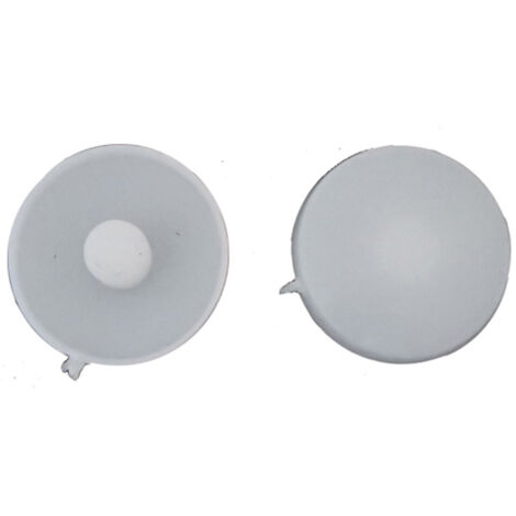 Jcp Fixings Concrete Screw Cover Caps - White - Box of 1000 (1/2)