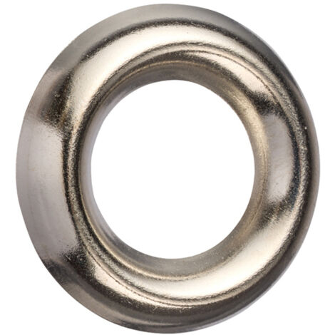 Unifix Brass Surface Screw Cups Nickel Plated - 6G - Box of 500 (1/2)