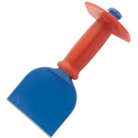 Heavy Duty Footprint Brick Bolster with Guard – 100mm (4-inch) Professional Masonry Tool FOO12374
