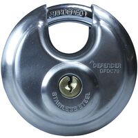 DEFENDER DFDC70 Diskus Padlock 70mm DEFDC70