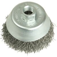Cup Brush 60Mm M10 X 0.30 Steel Wire
