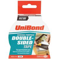 UniBond 2675782 Double-Sided Tape 38mm x 5m UNI1668253