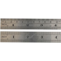 Fisher F112Me Steel Rule 300Mm / 12In