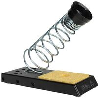 Weller KH6 Bench Holder for SI15 SI25 SI40W Soldering Irons, Cast Iron Base with Spring Holder and Sponge
