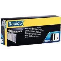 RAPID No.8 Brad Nails 18Ga 40mm Box of 5000