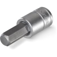 Teng S2 Hexagon Socket Bit 1/2in Drive 17mm TENM121517C