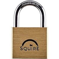 Henry Squire Ln4 Lion Brass Padlock 5-Pin 40mm