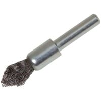 Lessmann 451.162 Pointed End Brush with Shank 12/60 x 20mm, 0.30 Steel Wire LES451162