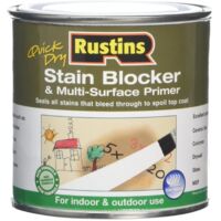 Rustins Quick Dry Stain Block & Multi Surface Primer 250ml