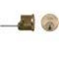 Yale P1109 Rim Cylinder & 2 Keys - Satin Chrome