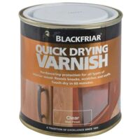 Blackfriar BF0270003F1 Quick Drying Duratough Interior Varnish Clear Matt 250ml BKFQDDVCM250