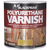 Blackfriar BF0250005E1 Polyurethane Varnish P50 Dark Oak Gloss 500ml BKFPVGDO500