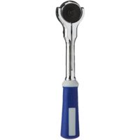 Expert 1/4" Swivel-Head Reversible Ratchet 72-Tooth, 150.5mm Bi-Material Soft-Grip