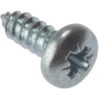 Self-Tapping Screw Pozi Pan Head ZP 2in x 10 Box 200