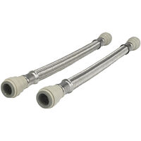 John Guest Speedfit Braided Hose 300mm - 15mm X 15mm (Pack Of 2)