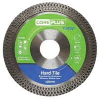 CorePlus CORDBHT105 HT105 Hard Tile Turbo Diamond Blade 105mm CORDBHT105