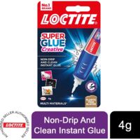 Loctite Super Creative Non-Drip Easy to Use Gel Glue Pen for Multi Materials, 4g