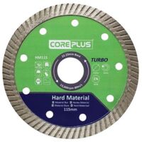 CorePlus CORDBHM115 HM115 Hard Material Turbo Diamond Blade 115mm CORDBHM115