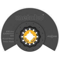 metabo Starlock BIM 85 mm Segment Saw Blade - Bi-Metal Teeth for Wood and Metal