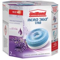 Aero 360 Moisture Absorber Aromatherapy Lavender Refills (Pack Of 6 Tabs)