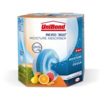 UniBond Aero 360 Moisture Absorber Citrus Fruit Refill Tabs Twinpack 450g - 3005