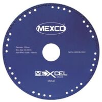 MEXCO MEXCEL12522 XCEL Grade Metal Cut Diamond Blade 125 x 22mm MEXMEXL125