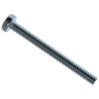 METALMATE Machine Screw Pozi Compatible Pan Head Zp M4 x 40mm Box 25
