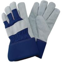 Kent & Stowe Navy Fleece Lined Rigger Gloves - Durable Comfort