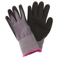 Kent & Stowe 70105356 Premium Seed & Weed Pink Trim Gloves - Ladies Medium