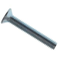 METALMATE Machine Screw Pozi Compatible Csk Zp M5 x 25mm Box 50