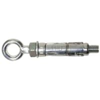 Masonmate 0865EYE10 Eye Bolt Shield Anchor M10 25 MAMSAEM10