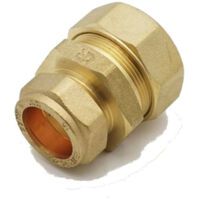 PrimaPlus 25 x 22mm Brass Compression Reducing Coupling