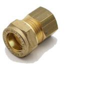 PrimaPlus 15mm x 3/8" Brass Compression Adaptor - Pack of 10