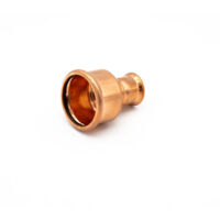 PrimaPress Copper Pressfit Coupler 54x28mm, Water & Gas Safe