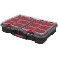 Keter Roc Stack N Roll Organiser Removeable Storage Bins KETSNRORG